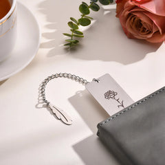 Metal Bookmark With Matching Engraving