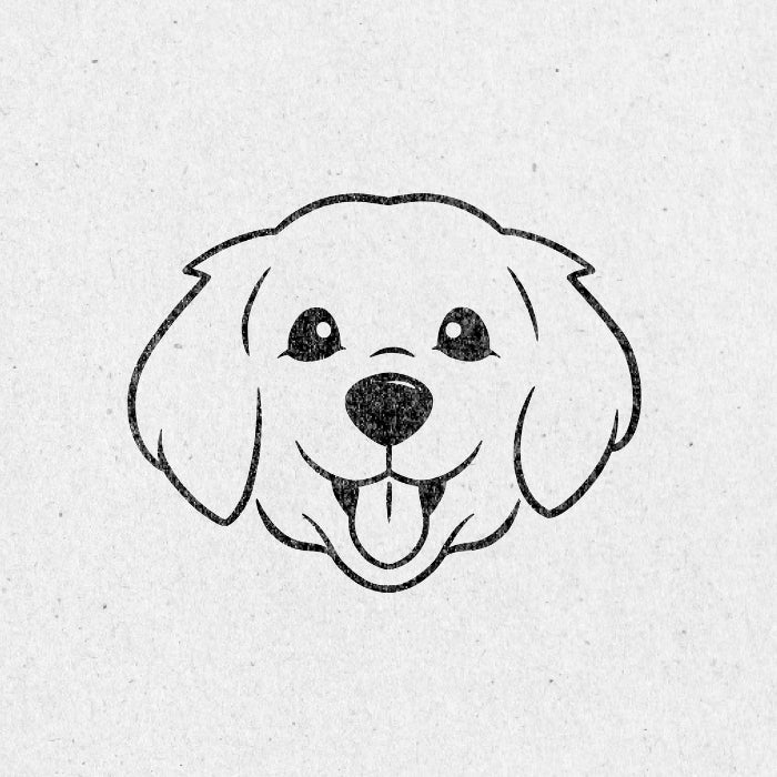 "Dog Collection" Embosser Clip