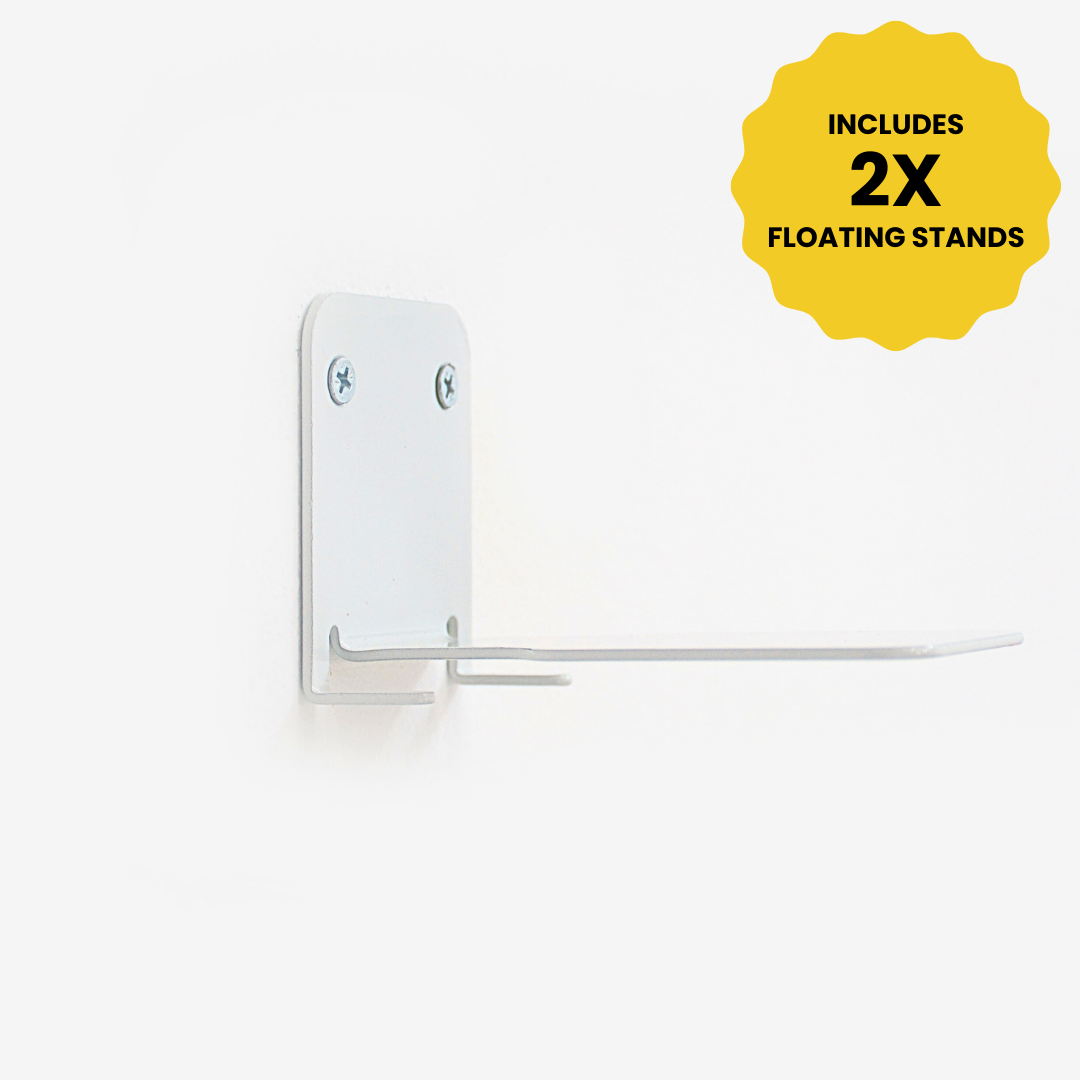 Floating Bookshelf - 2 Pack