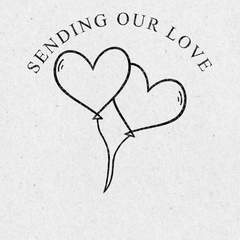 "Sending Our Love" Embosser