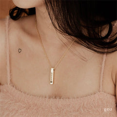 Hidden Message Necklace