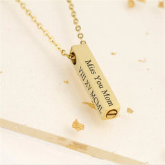 Hidden Message Necklace