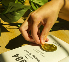 Book Embosser Gift Card